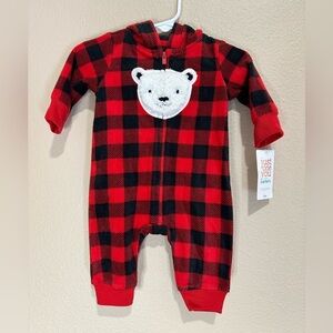 NWT CARTERS Hoodie Blanket Sleeper, Size 3M